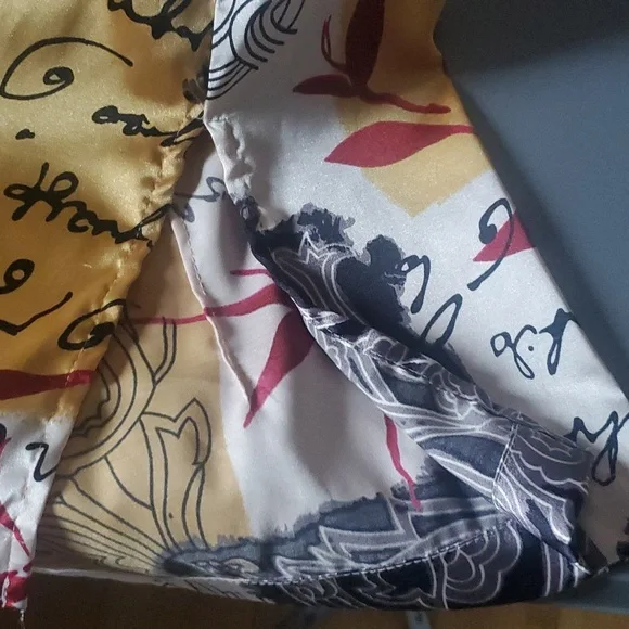 Vintage 90s Maggie Barnes Tunic Top Shirt Blouse 1X - Picture 5 of 6